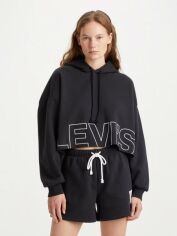 Акция на Худі оверсайз жіноче Levi\'s Graphic Crop Prism T3 Hoodie A0889-0032 S от Rozetka