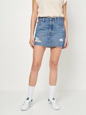 Акція на Спідниця джинсова міні літня пряма жіноча Levi's Icon Skirt Iconically Yours A4694-0002 26 від Rozetka