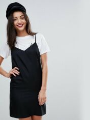 Акция на Сукня міні літня жіноча Asos FLAS-101251474 36 Чорна от Rozetka