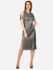 Акція на Сукня міді жіноча H&M 0442893-004 32 Металева (СА2000001975183) від Rozetka