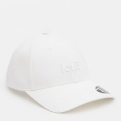 Акція на Кепка жіноча Levi's WOMEN'S POSTER LOGO FLEX FIT CAP 234798-6-50 One Size Brilliant White від Rozetka