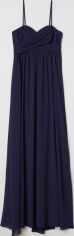 Акция на Сукня довга осіння жіноча H&M XAZ098761KCLZ 34 Темно-синя от Rozetka
