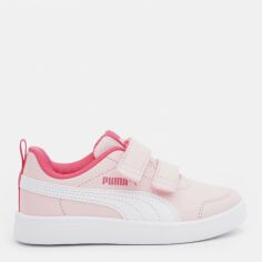 Акция на Кеди дитячі Puma Courtflex v2 V PS 37154325 32 (13) Almond Blossom/White от Rozetka