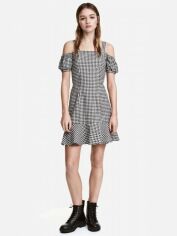Акція на Сарафан жіночий H&M XAZ057389FCUR 44 Чорний з білим від Rozetka