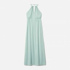 Акція на Плаття довге жіноче H&M XAZ125339UMOB 32 Бирюзовое від Rozetka