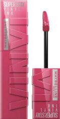 Акція на Стійка рідка помада для губ Maybelline New York SuperStay Vinyl Ink з глянцевим фінішем №20 4.2 мл від Rozetka