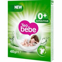Акція на Стиральный порошок Teo Bebe Sensitive Green 400г від MOYO