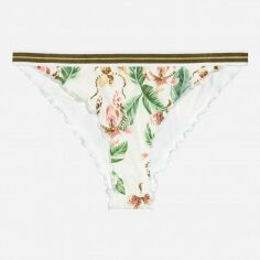 Акція на Нижня частина купальника жіноча H&M XAZ194146USBP 38 Біла в квіти від Rozetka