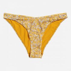 Акція на Нижня частина купальника жіноча H&M XAZ181079XWGR 40 Гірчична у візерунки від Rozetka