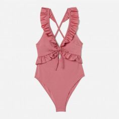 Акція на Суцільний купальник жіночий H&M XAZ325915KLXK 46 Темно-рожевий від Rozetka