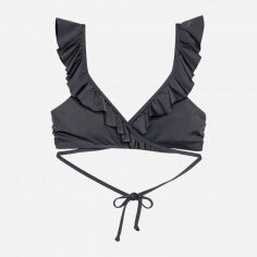 Акція на Верхня частина купальника жіноча H&M XAZ181079CUEW 32 Темно-синя від Rozetka