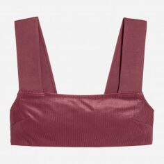Акція на Верхня частина купальника жіноча H&M XAZ111048YZKG 32 Сливова від Rozetka