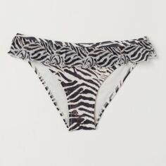 Акція на Нижня частина купальника жіноча H&M XAZ177310ZPCX 34 Зеброва від Rozetka