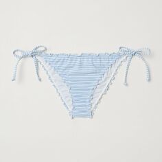 Акція на Нижня частина купальника жіноча H&M XAZ177224RWRI 42 Блакитна-біла в смужку від Rozetka
