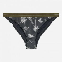 Акція на Нижня частина купальника жіноча H&M XAZ181079MWVZ 36 Сіра у візерунки від Rozetka