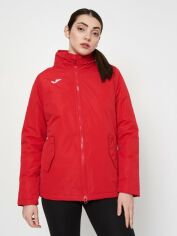 Акція на Куртка демісезонна з капюшоном жіноча Joma Trivor 901429.600 L Червона від Rozetka