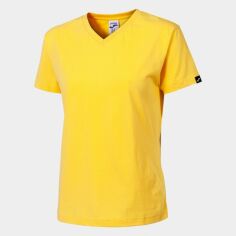 Акція на Спортивна футболка Joma Versalles 901707.990 S Жовта від Rozetka
