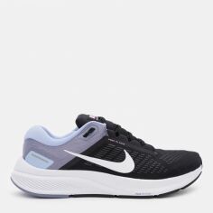 Акція на Чоловічі кросівки для бігу Nike Air Zoom Structure 24 DA8535-008 42 (8.5US) 26.5 см Чорний/Блакитний від Rozetka