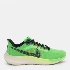 Акція на Чоловічі кросівки для бігу Nike Air Zoom Pegasus 39 DZ4776-343 46 (12US) 30 см Зелені від Rozetka