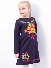Акция на Дитяча сукня для дівчинки Носи своє 6004-023-33-1 116 см Чорнильно-синя (p-7504-98604) от Rozetka