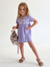 Акція на Дитяча літня сукня для дівчинки Фламінго 160-417 92 см Лавандова від Rozetka