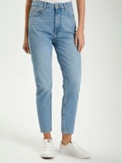 Акция на Джинси Slim Fit жіночі Cross Jeans N 432-069 27/32 Блакитні от Rozetka