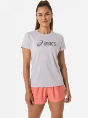 Акція на Футболка ASICS Core Asics Top 2012C330-501 L Рожева від Rozetka