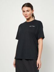 Акция на Футболка оверсайз жіноча Converse Chuck Taylor Infill Tee Converse Black 10024535-001 XS Чорна от Rozetka