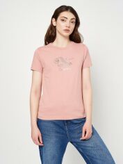 Акція на Футболка жіноча Converse Sneaker Inspo Tee Canyon Dusk 10024537-296 S Рожева від Rozetka
