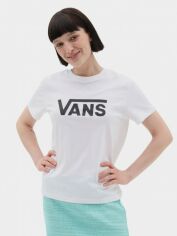 Акция на Футболка оверсайз жіноча Vans VN0A5HNMYB21 XS Біла от Rozetka