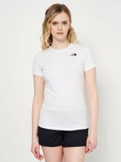 Акція на Футболка жіноча The North Face NF0A4T1AFN41 L Біла від Rozetka