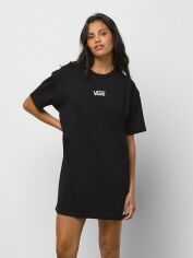 Акция на Сукня-футболка міні літня жіноча Vans VN0A4RU2BLK1 XS Чорна от Rozetka