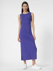 Акция на Сукня міді літня жіноча 4F Dress F049 4FSS23TDREF049-51S S Фіолетова от Rozetka