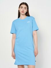 Акція на Сукня-футболка коротка літня жіноча Puma Tee Dress 53964612 XS Bonnie Blue від Rozetka