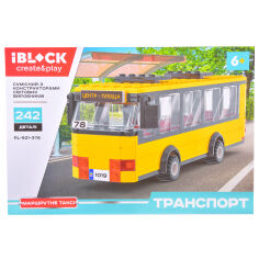 Акция на Конструктор IBLOCK Транспорт Маршрутне таксі (PL-921-376) от Будинок іграшок