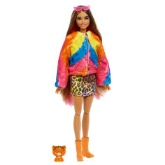 Акция на Лялька Barbie Cutie Reveal Друзі з джунглів Тигреня (HKP99) от Будинок іграшок