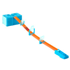 Акція на Трек Hot Wheels Track builder Льодове зіткнення (HKX40) від Будинок іграшок