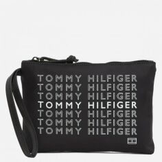 Акция на Сумка-клатч жіноча Tommy Hilfiger 843169375 One size Чорна от Rozetka