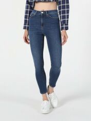 Акция на Джинси Skinny жіночі Colin's 760 Diana CL1060408DN42174 24-30 Сині от Rozetka