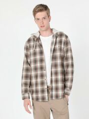 Акція на Сорочка бавовняна чоловіча Colin's CL1059598BEI S Beige від Rozetka