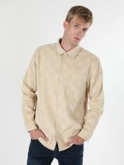Акція на Сорочка вельветова чоловіча Colin's CL1059767OFW L Off White від Rozetka