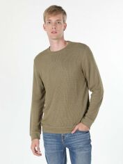 Акція на Лонгслів чоловічий Colin's CL1059906KHA M Khaki від Rozetka