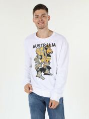 Акція на Світшот чоловічий Colin's CL1060893OFW XL Off White від Rozetka