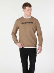 Акція на Світшот чоловічий Colin's CL1060125BEI S Beige від Rozetka