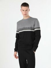 Акція на Світшот чоловічий Colin's CL1059893BLK L Black від Rozetka