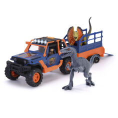 Акція на Ігровий набір Dickie Toys Наглядач динозаврів Джип (3837024) від Будинок іграшок