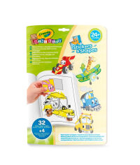 Акция на Розмальовка Crayola Mini Kids Транспорт (25-6938) от Будинок іграшок