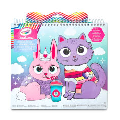 Акция на Розмальовка Crayola Creations Pet Fashion Studio (04-1173) от Будинок іграшок