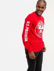 Акція на Світшот чоловічий U.S.Polo Assn 11C115-8300A XL Червоний від Rozetka