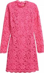 Акция на Сукня міні осіння жіноча H&M XAZ160275KSXB 40 Рожева от Rozetka